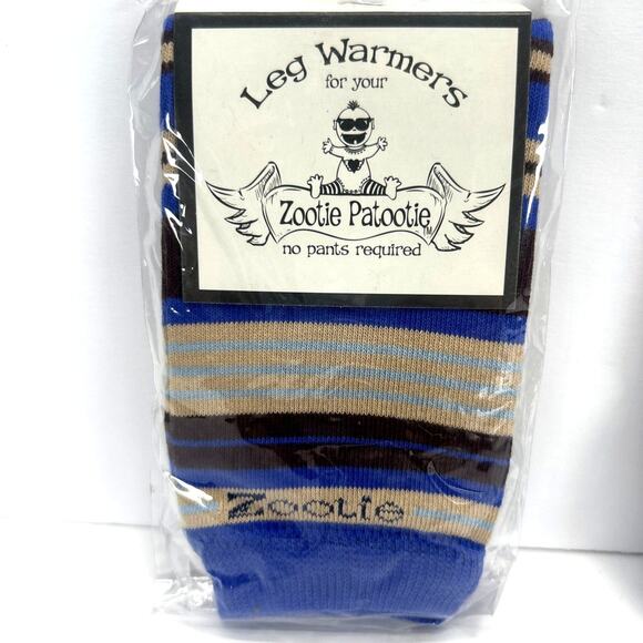 Zootie B. Little Leg Warmers Baby & Toddler Lot of 4 NEW One Size Beige Blue Blk - Picture 3 of 9